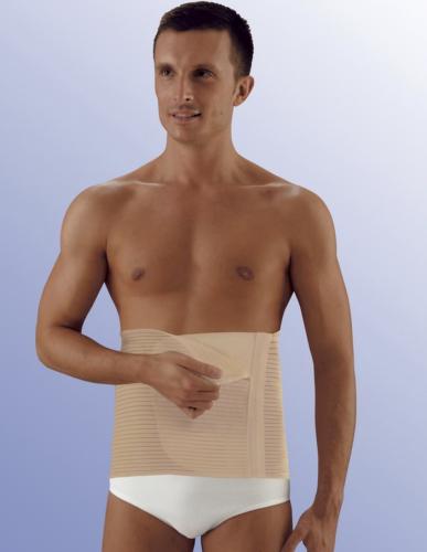 Faja abdominal clásica ajustable con panel de algodón
