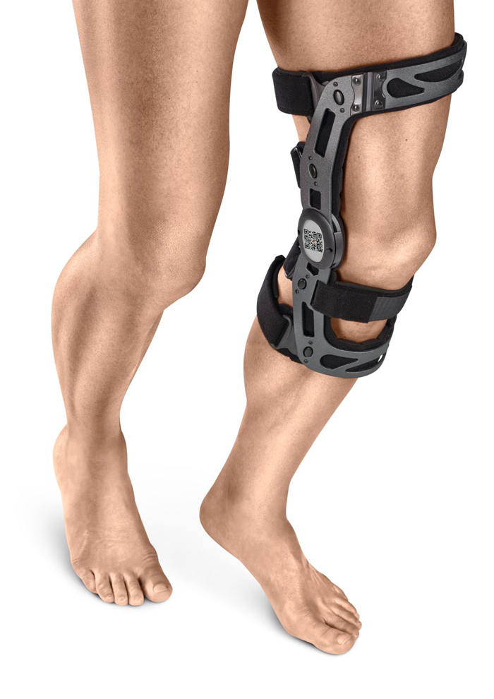 Attelle de genou - Support de genou - Grijs - M - Bande de genou - Manches  de genou 