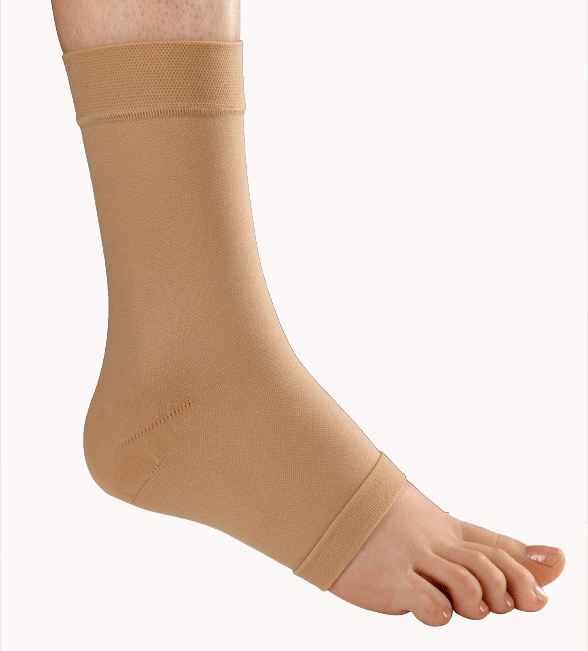 Chevillère-chaussette de compression de la cheville (anti-oedème) goural  S400 : Distributeur national EXCLUSIF d'orthèses auprès des particuliers et  professionnels