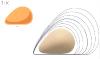 Bandage herniaire bilatéral Combi pour réduction de hernies inguinales avec ressorts et pelotes au choix Pelotes : pelote ovale 71K sans sous-cuisse
