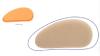 Bandage herniaire unilatéral Combi pour réduction de hernies inguinales avec ressorts et pelotes au choix Pelotes : pelote plate post-opératoire sans sous-cuisse