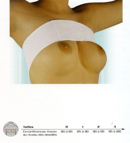 Contenseur mammaire post-opératoire