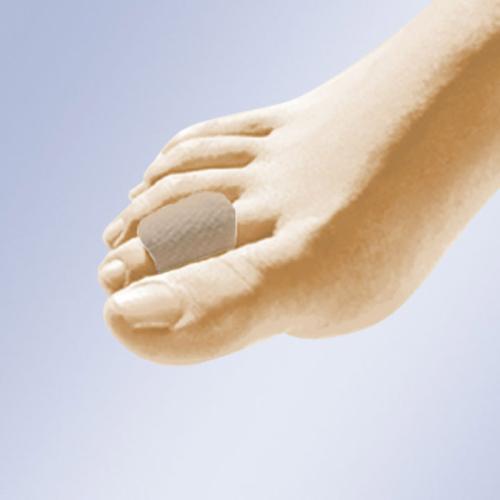 Gaine tubulaire de protection d'orteils gel mi-couverte (10 cm)