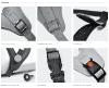 Hoofdbeschermer voor kind en volwassene op maat gemaakt Starlight Go Sport Sluitend : Fixlock fastener