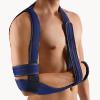 Open shoulder/arm adduction support for immobilisation of the shoulder joint
