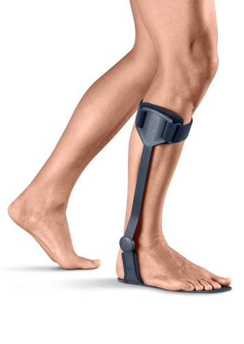 Over-Ankle joint knee orthosis for unicompartmental relief Kneo