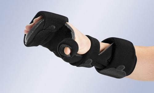 Malleable ultra-light and soft hand brace Alufix progress