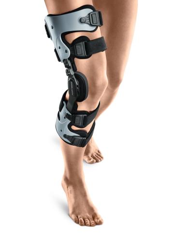 Knee relief brace for medial or lateral compartment V-Force