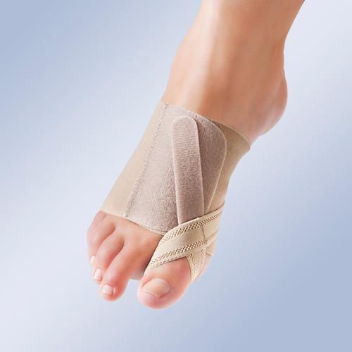 Conex OS orthosis for dynamic correction of the position of the big toe