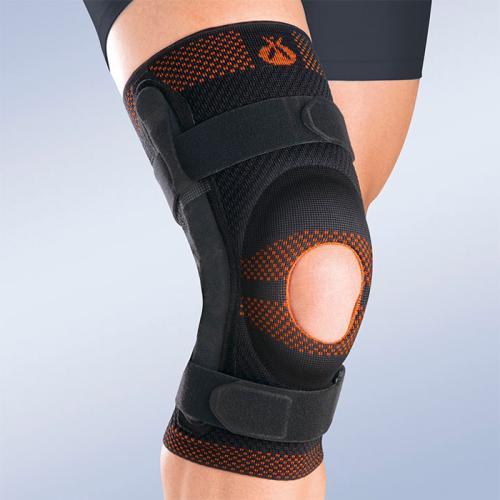 Open patella knee brace with polycentric reinforcements Rodi-3D ass