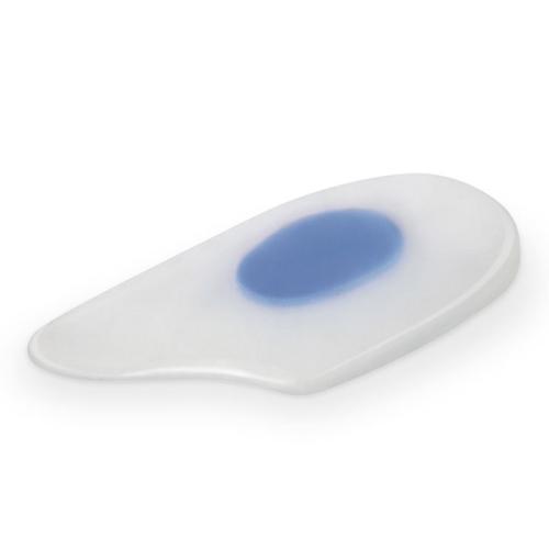 Silicone heel cups for supination or pronation